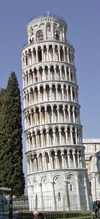 La famosa Torre di Pisa